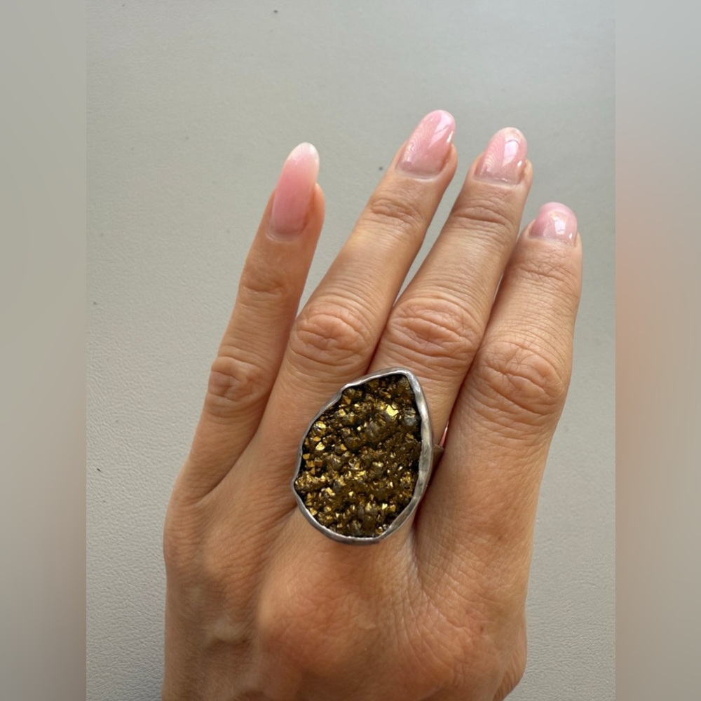 Chan Luu Gold and Silver Statement Ring